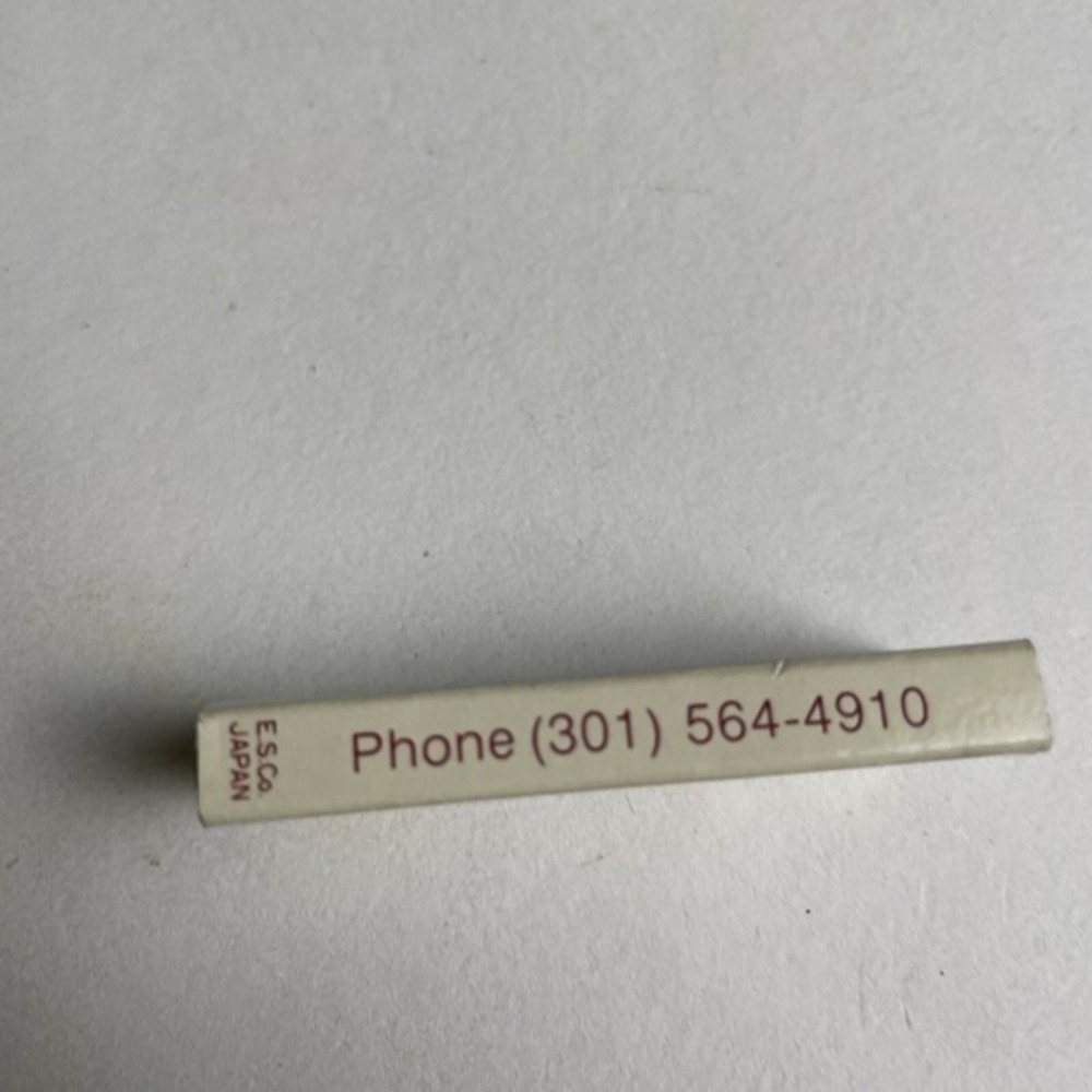 Vintage Chez Nous Cuisine Française Matchbook - Collectible Restaurant - Picture 5 of 5